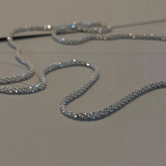 💫 Sterling Silver 925 Sparkle Necklace - Picture 4 of 4